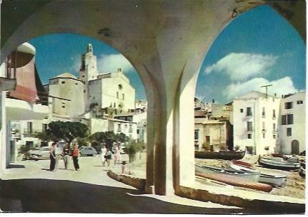 POSTAL L02711: Detalle de Cadaques. Girona