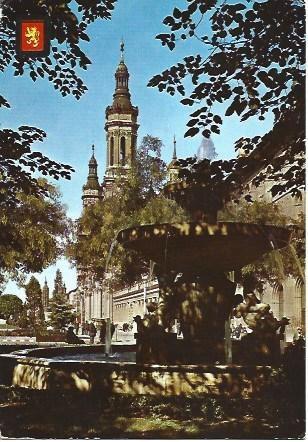 POSTAL L02725: Plaza de la Seo en Zaragoza
