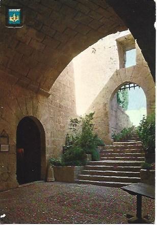 POSTAL L02727: Subida al Patio de Armas en el Castillo de Peñiscola
