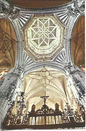POSTAL L02735: Crucero de la Catedral de Burgos