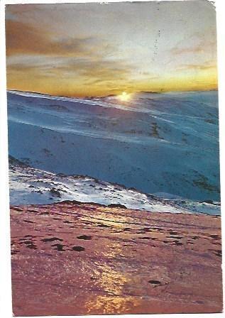 POSTAL L02724: Puesta de sol en Sierra Nevada