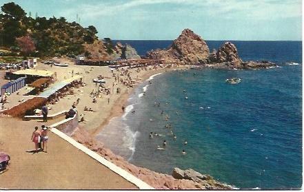 POSTAL L02683: Playa de Mar Menuda en Tossa de Mar