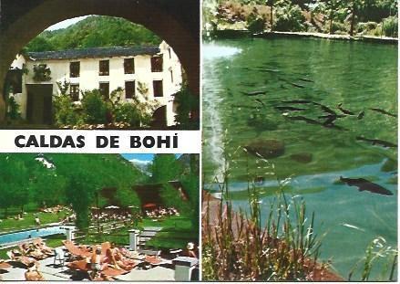 POSTAL L02685: Vistas de Caldes de Boi