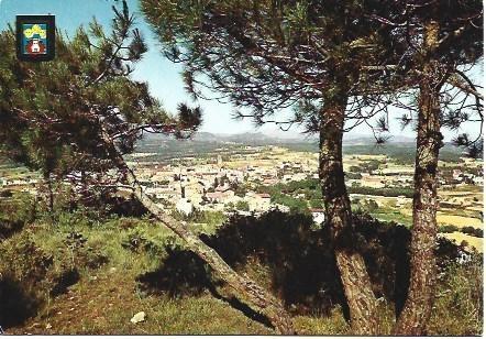 POSTAL L02697: Vista general de Castellterçol
