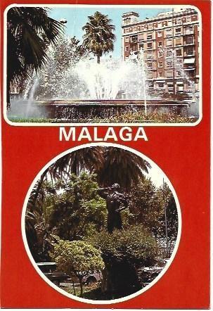 POSTAL L02861: El Viznaguero en Malaga