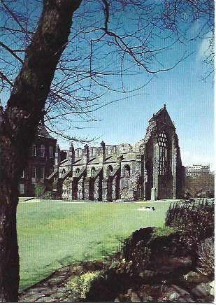 POSTAL L03022: Abadia de Holyrood en Edimburgo