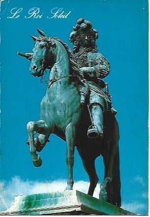 POSTAL L03024: Versalles. Estatua ecuestre de Luis XIV