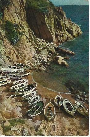 POSTAL L03033: Es codola en Tossa de Mar