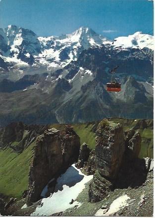 POSTAL L03011: Paisaje de Grosshorn