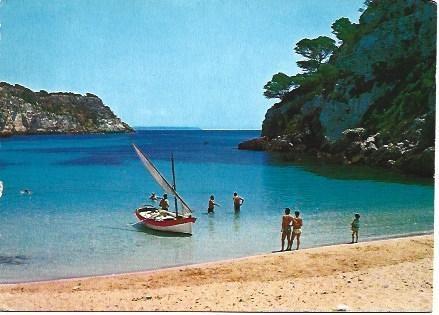 POSTAL L03092: Cala Macarelleta en Menorca