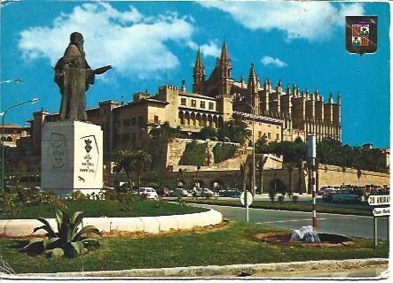 POSTAL L03101: Monumento a Ramon Llull en Palma de Mallorca