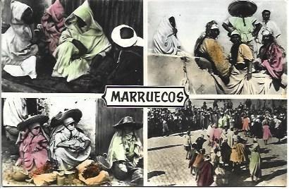 POSTAL L03105: Imágenes de Marruecos