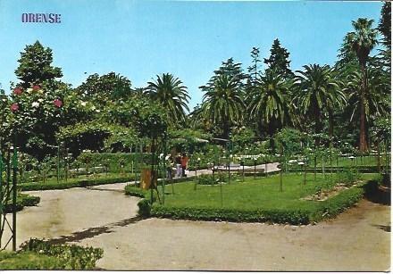 POSTAL L03060: Jardin del Posio en Ourense