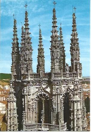 POSTAL L02920: Crucero de la catedral de Burgos