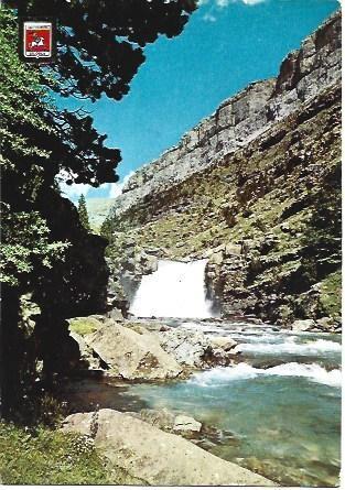 POSTAL L02922: Gradas de Soaso en el Parque Nacional de Ordesa