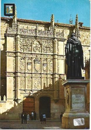 POSTAL L02924: Puerta de la Universidad de Salamanca