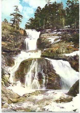 POSTAL L02959: Cascada en el Parque Nacional de Aigues Tortes