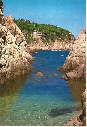 POSTAL L02954: Templete del Jardin Botanico de Blanes
