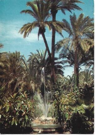 POSTAL L02925: Fuente del parque Municipal de Elche