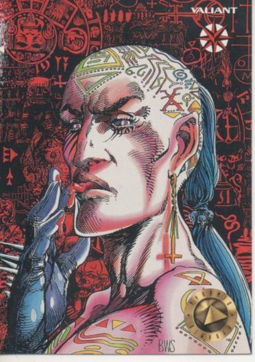 Cromo E002112: Trading Cards. Valian nº 110. Eternal Warrior