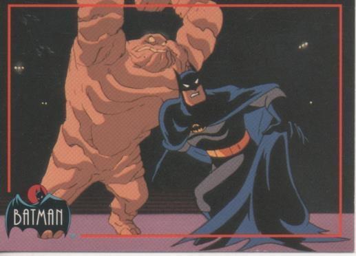 Cromo E002073: Trading Cards. Batman nº 157. Feat of Clay