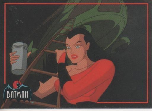 Cromo E002065: Trading Cards. Batman nº 123. The Cat and the Claw