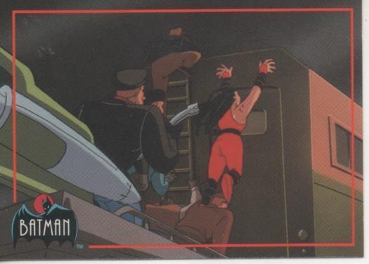 Cromo E002064: Trading Cards. Batman nº 122, The Cat and the Claw