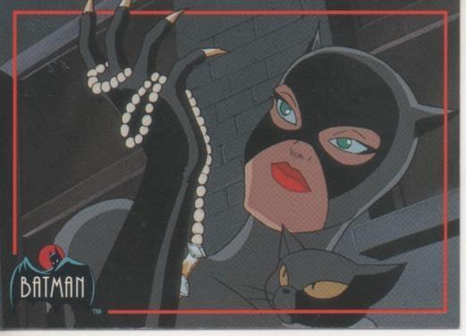 Cromo E002061: Trading Cards. Batman nº 111, The Cat and the Claw