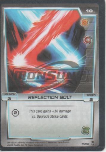 Cromo E001739: Trading Cards. Monsuno. Reflection Bolt