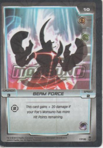 Cromo E001740: Trading Cards. Monsuno. Berm Force
