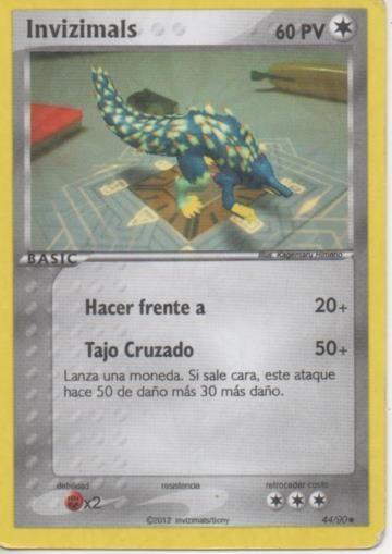 Cromo E001765: Trading Cards. Invizimals Las Tribus Perdidas. Hacer frete a