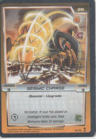 Cromo E001760: Trading Cards. Monsuno. Seismic Charge