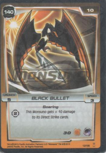 Cromo E001745: Trading Cards. Monsuno. Black Bullet