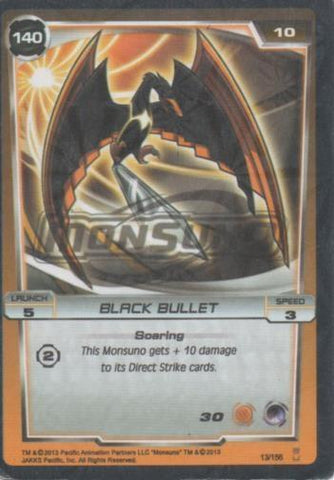 Cromo E001745: Trading Cards. Monsuno. Black Bullet