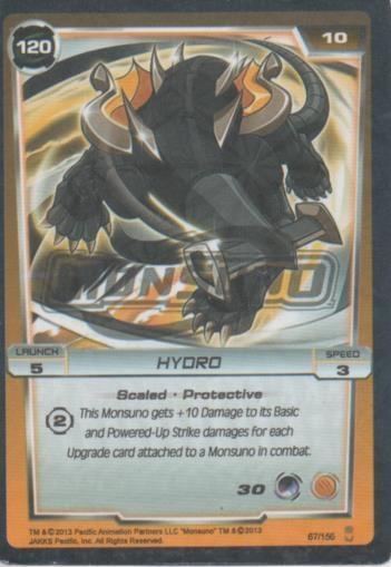 Cromo E001743: Trading Cards. Monsuno. Hydro