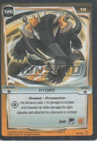 Cromo E001743: Trading Cards. Monsuno. Hydro