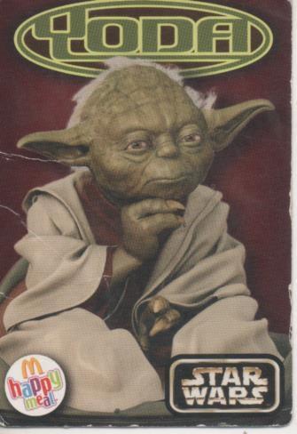 Cromo E001656: Cromo Star War. Yoda