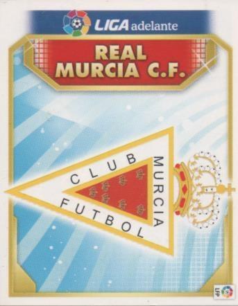 Cromo E001862: Trading Cards. Liga 2011-12, Escudo Real Murcia C.F.