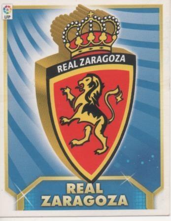 Cromo E001861: Trading Cards. Liga 2011-12, Escudo Real Zaragoza