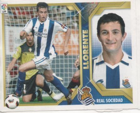 Cromo E001855: Trading Cards. Liga 2011-12, Llorente. Real Sociedad