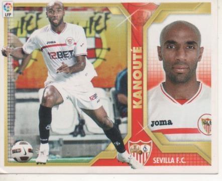 Cromo E001852: Trading Cards. Liga 2011-12, Kanouté. Sevilla F.C.