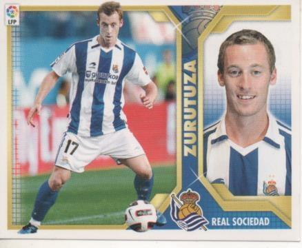 Cromo E001849: Trading Cards. Liga 2011-12, Zurutuza. Real Sociedad