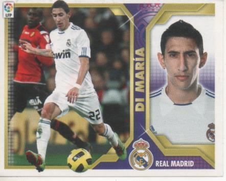 Cromo E001842: Trading Cards. Liga 2011-12, Di María. Real Madrid