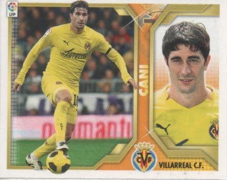 Cromo E001838: Trading Cards. Liga 2011-12, Cani. Villarreal C.F. 