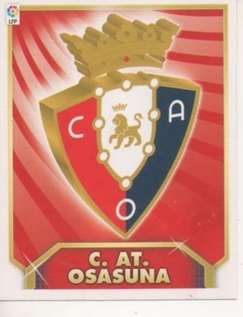 Cromo E001864: Trading Cards. Liga 2011-12, Escudo C.At. Osasuna