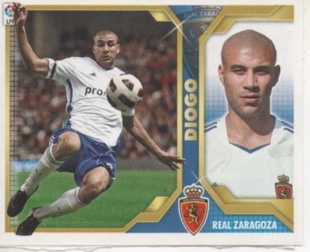 Cromo E001793: Trading Cards. Liga 2011-12, Diogo. Real Zaragoza