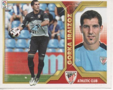Cromo E001787: Trading Cards. Liga 2011-12, Gorka Iraizoz. Athletic Club
