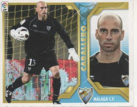 Cromo E001786: Trading Cards. Liga 2011-12, Caballero. Malaga C.F