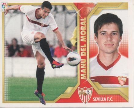 Cromo E001776: Trading Cards. Liga 2011-12 últimos ficjes nº 10. Manu del Moral