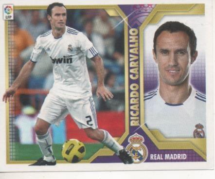 Cromo E001801: Trading Cards. Liga 2011-12. Ricardo Carvalho.Real Madrid
